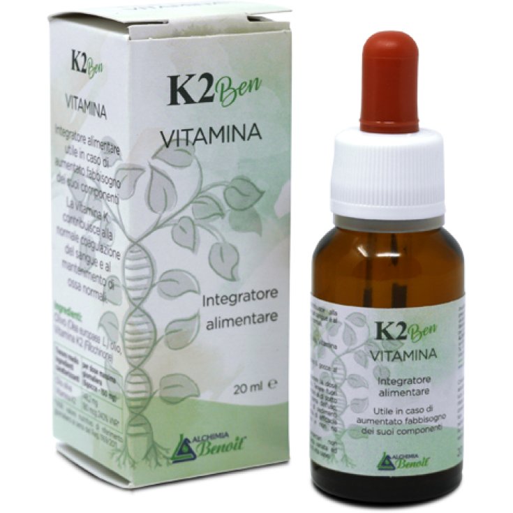 Alchimia Benoit K2 Ben Vitamina Integratore Alimentare 20ml