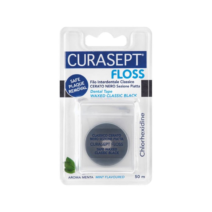Curasept Floss Nero Cerato Clorexidina 1 Pezzo Curasept Floss Nero Cerato Clorexidina 1 Pezzo