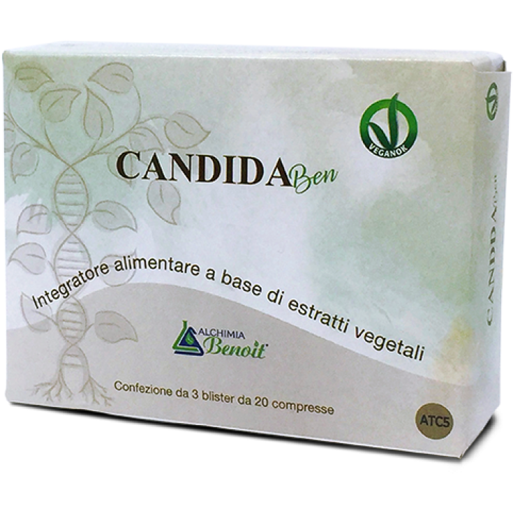 Alchimia Benoit&reg; Candida Ben Integratore Alimentare 60 Compresse