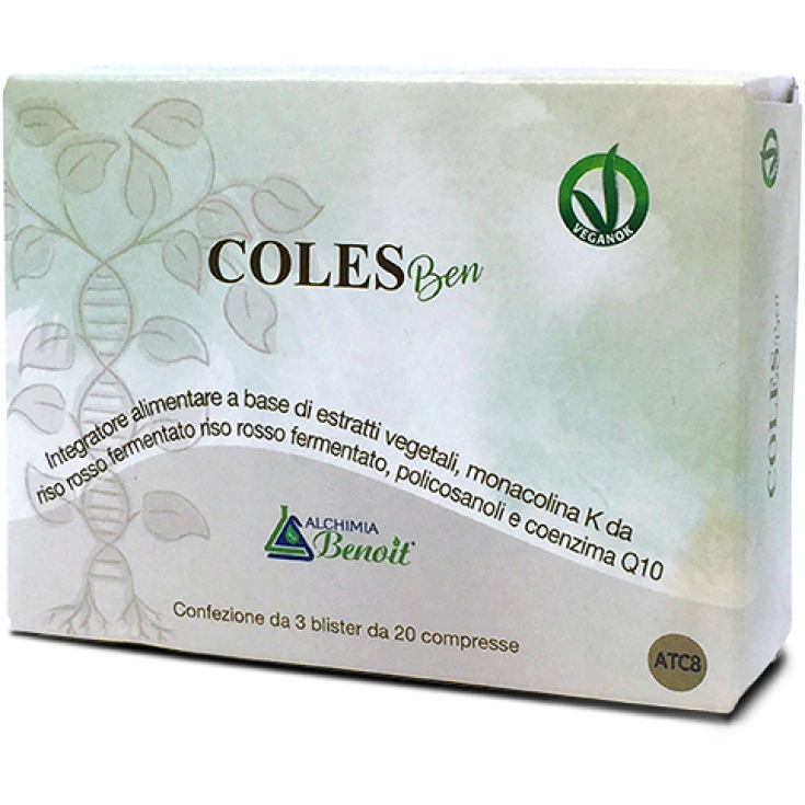 Alchimia Benoit Coles Ben Integratore Alimentare 60 Compresse