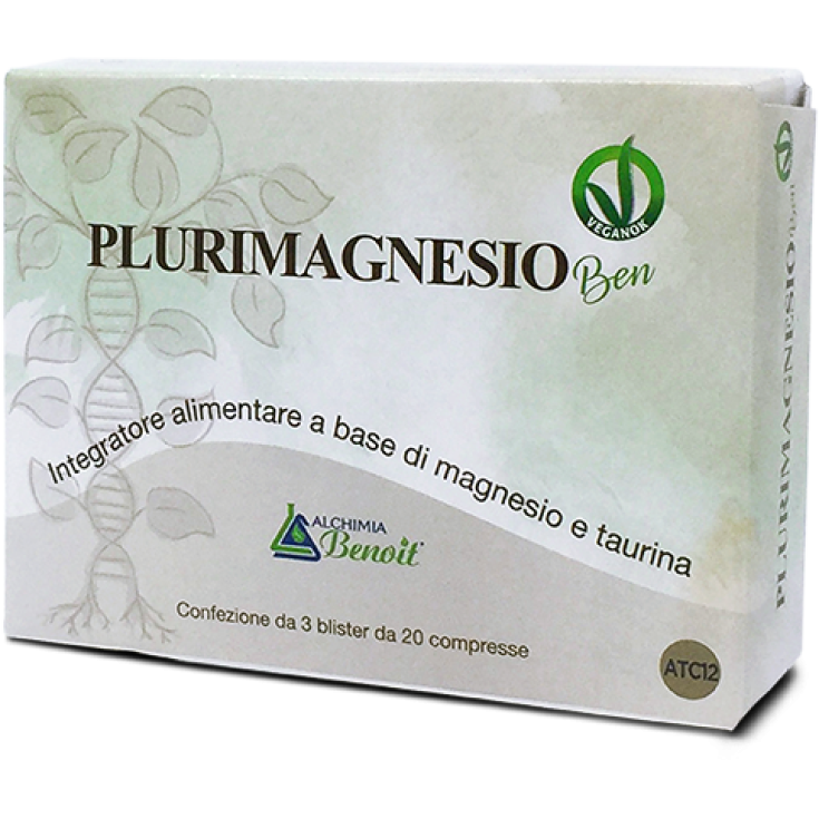 Plurimagnesio Ben Integratore Alimentare 60 Compresse