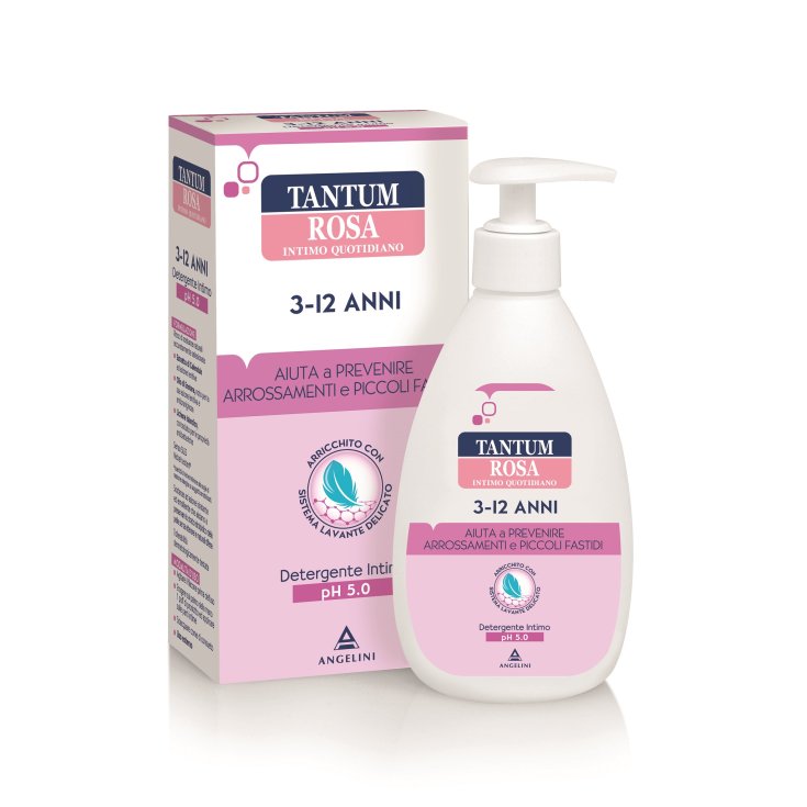 Tantum Rosa Angelini Intimo Quotidiano 3-12 Anni Detergente 200ml