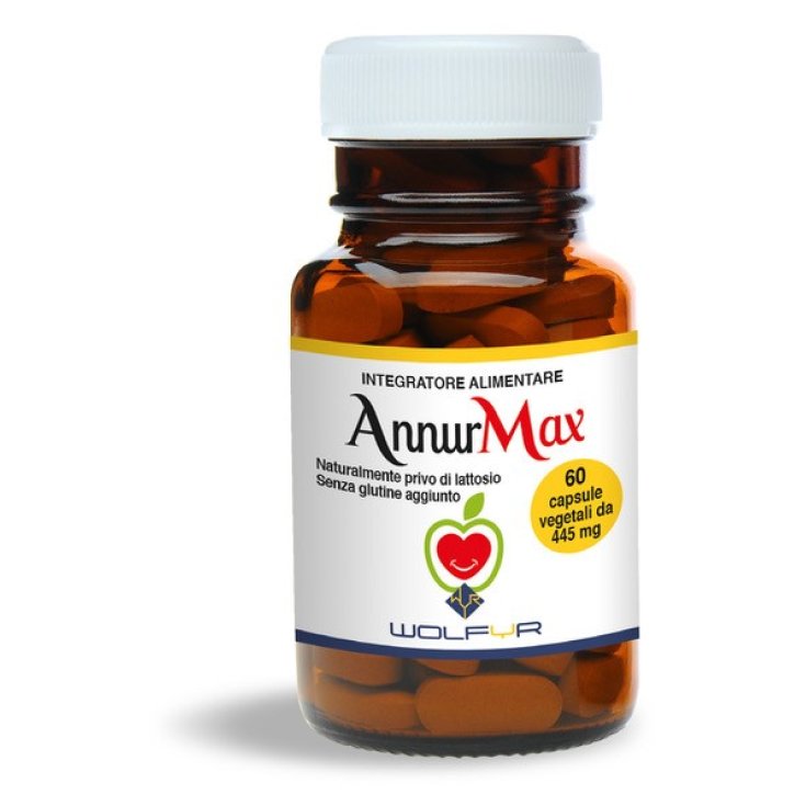 Wolfyr AnnurMax Integratore Alimentare 30 Capsule Vegetali 445mg
