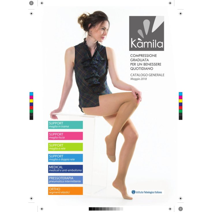 K&agrave;mila Glamour 70 Collant In Microfibra Taglia 2 Colore Nero