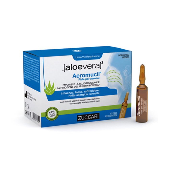 Aloevera2 Aeromucil 10 Fiale 5ml