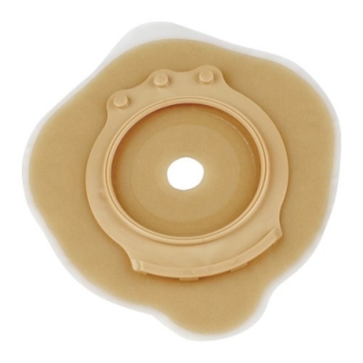 B.Braun Flexima 3s Placca Piana Per Colostomia Ritagliabile 15-40mm Diametro 55mm 5 Pezzi
