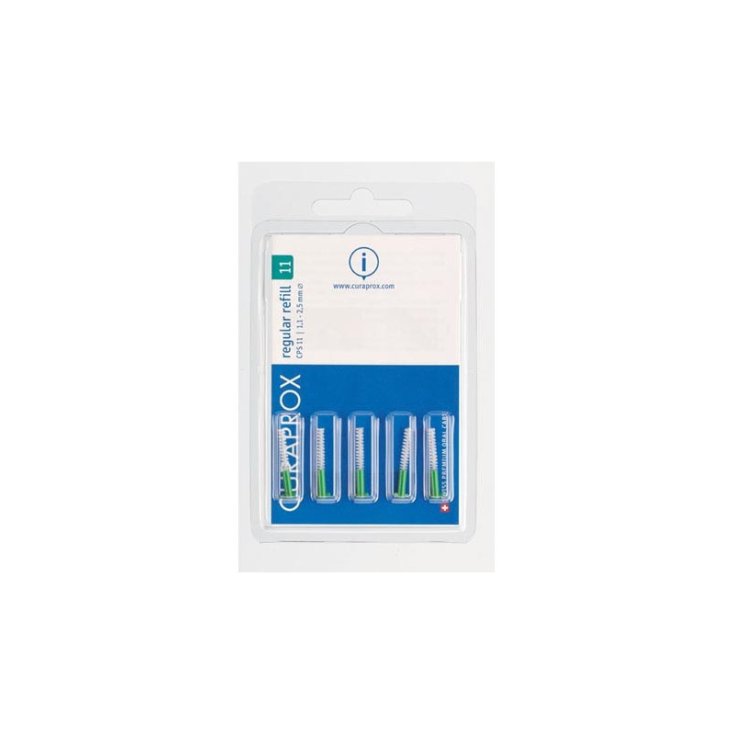 Curaprox Cps 11 Regular Scovolini Manico Verde