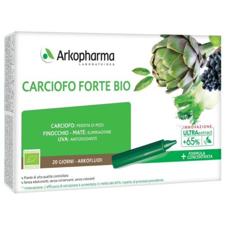 Arkopharma Arkofluidi Us Carciofo Bio 20 Flaconi