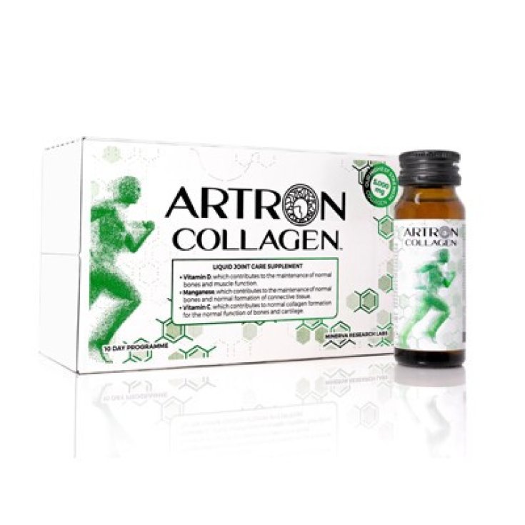 Qualifarma Gold Collagen Artron Integratore Alimentare 10 Flaconi