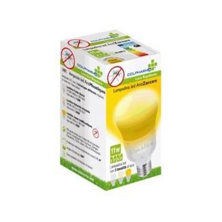 Colpharma Luce Repellente Lampadina Led Anti Zanzare 8W 1 Pezzo