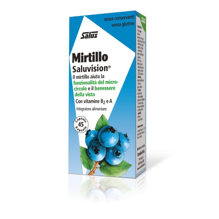 Salus Mirtillo Saluvision Integratore Alimentare 45 Capsule