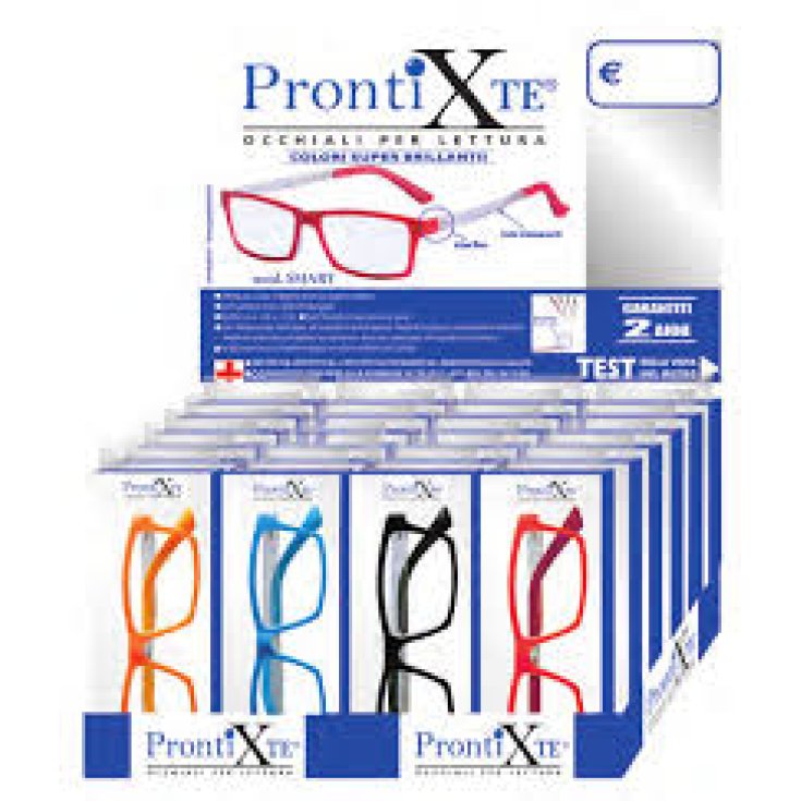 ProntiXTe&reg; Kit Twin/5 2 Occhiali Per Lettura Al Prezzo Di 1 Raccoglitore 24 Confezioni Doppie