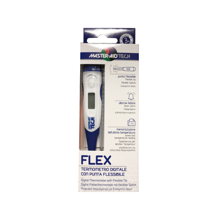 Master-Aid Tech Flex Termometro Digitale Con Punta Flessibile 1 Pezzo