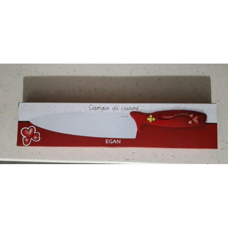 Egan Coltello Cucina Rosso 1 Pezzo