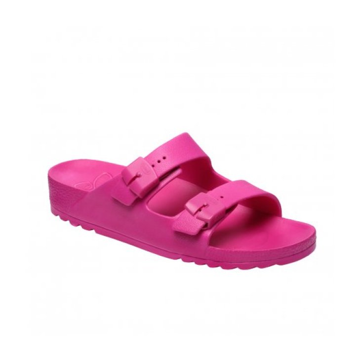 Scholl&reg; Bahia Sandalo Donna Plantare Bioprint&reg; EVA Colore Fuchsia Misura 41