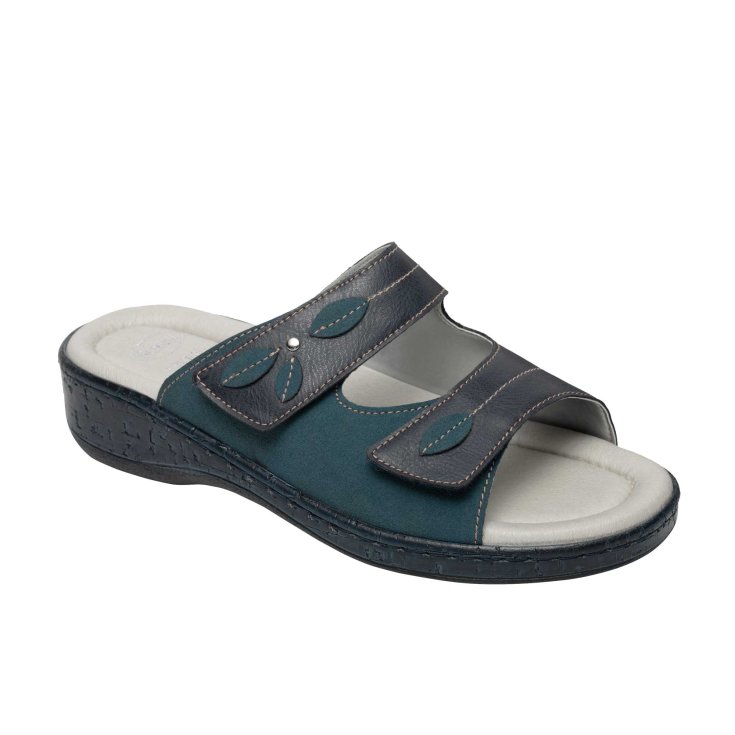 Scholl&reg; Rosca 2.0 Calzatura Donna Sintetico+Ornamento Plantare Gelactiv&reg; Colore Blu Misura 39