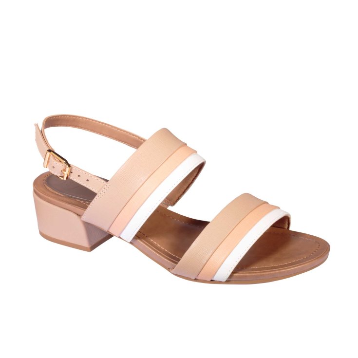 Scholl&reg; Stephanie Sandalo Donna In Pelle Plantare Gelactiv&reg; Colore Taupe/Rosa/Bianco Misura 39