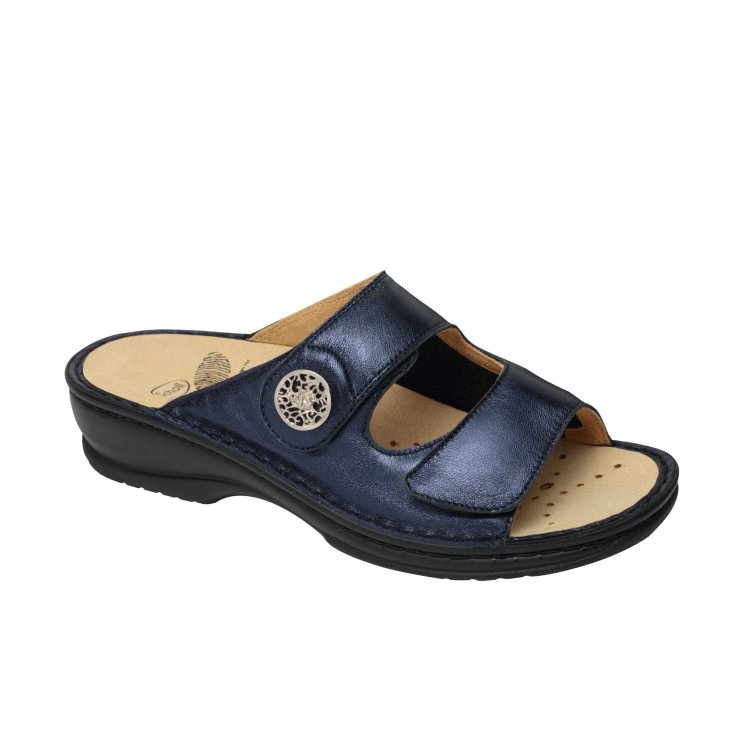 Dr.Scholl Tecla Pearlized+elastic Navy 41