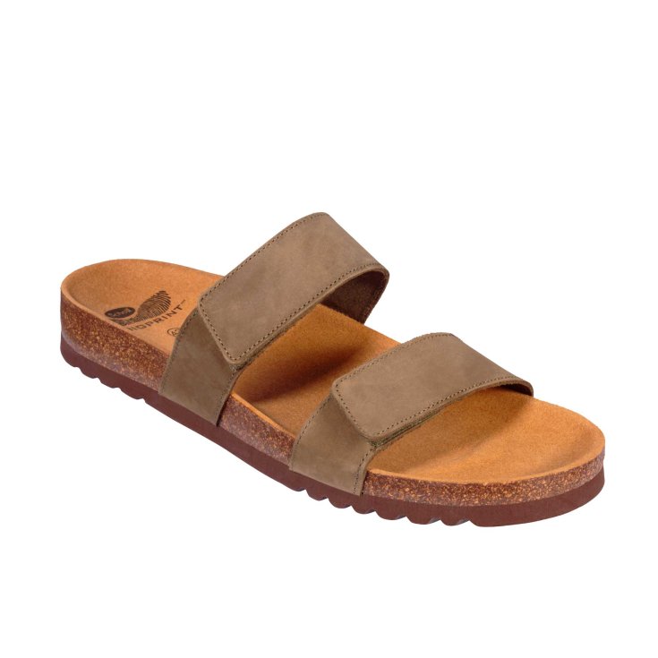 Scholl&reg; Tymeg Calzatura Uomo In Nubuck Plantare Bioprint&reg; Colore Military Green Misura 42