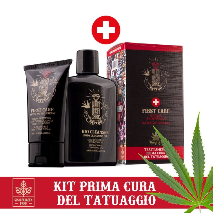 Wondercare Tattoo Cura Tatuaggio Kit First Care