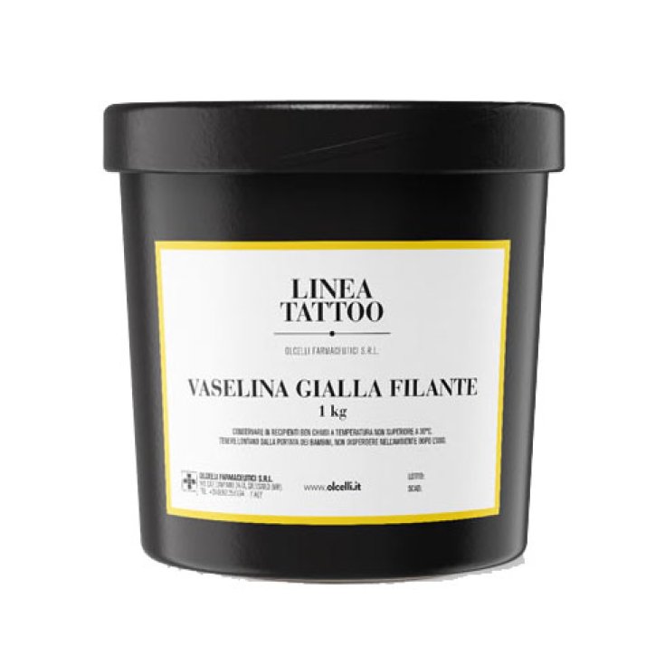 Vaselina Gialla 1000g Vaso Nero