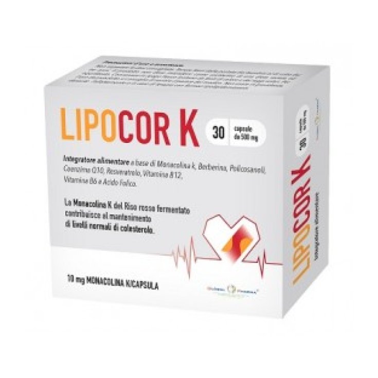 Lipocor K Integratore Alimentare 30 Capsule