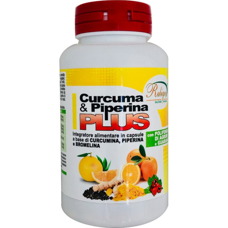 Rubigen Curcuma&piperina Plus Rai Integratore Alimentare 60 Capsule Rubigen Curcuma&piperina Plus Rai Integratore Alimentare 60 Capsule