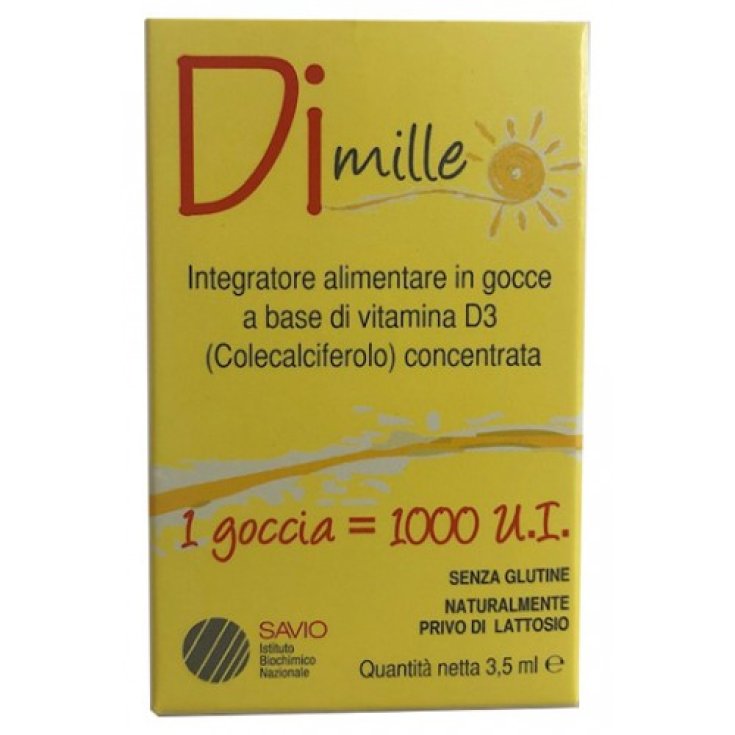 Dimille Gocce Integratore Alimentare Senza Glutine 3,5ml
