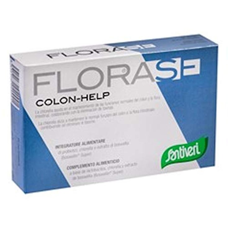 Santiveri Florase Colon Help Integratore Alimentare 40 Capsule
