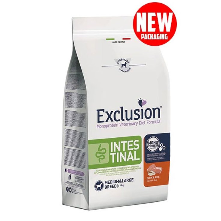 Diet Intestinal Medium/Large Breed Maiale e Riso - 2KG