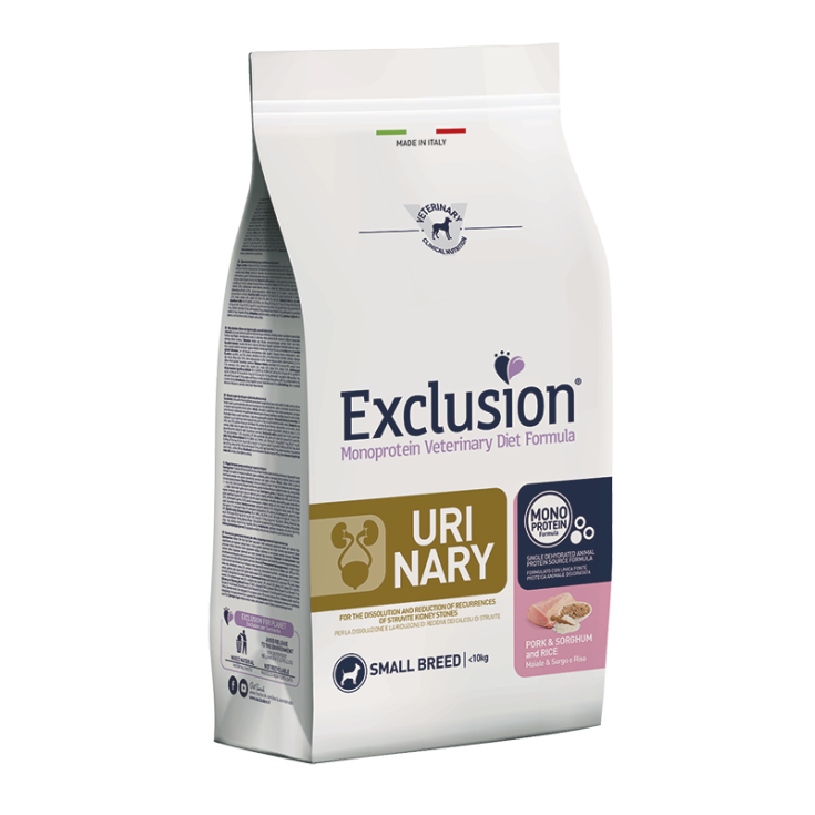 Diet Urinary con Maiale, Sorgo e Riso - 2KG - Taglia Small