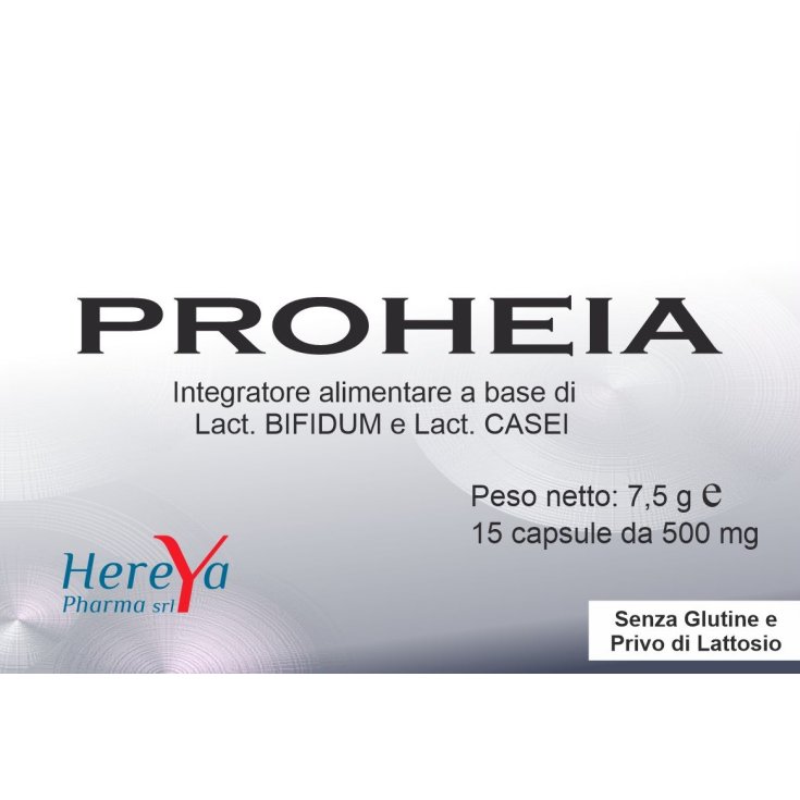 Hereya Pharma Proheia Integratore Alimentare Senza Glutine 15 Capsule