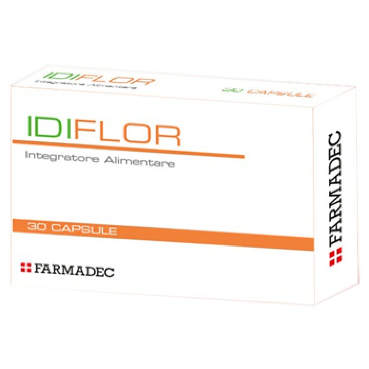 Farmadec IdiFlor Integratore Alimentare 30 Capsule 500mg