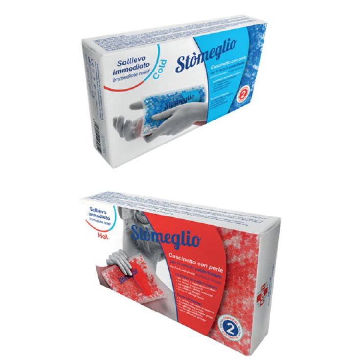 St&ograve;meglio Cuscinetto Con Perle Gel Terapia Caldo/Freddo