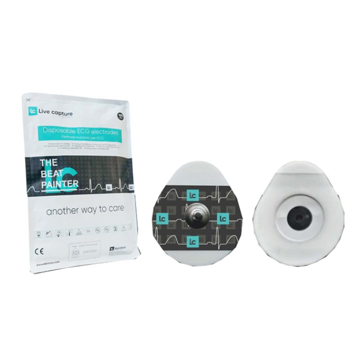 ABINTRAX Elettrodi ECG Monouso 100 Pezzi