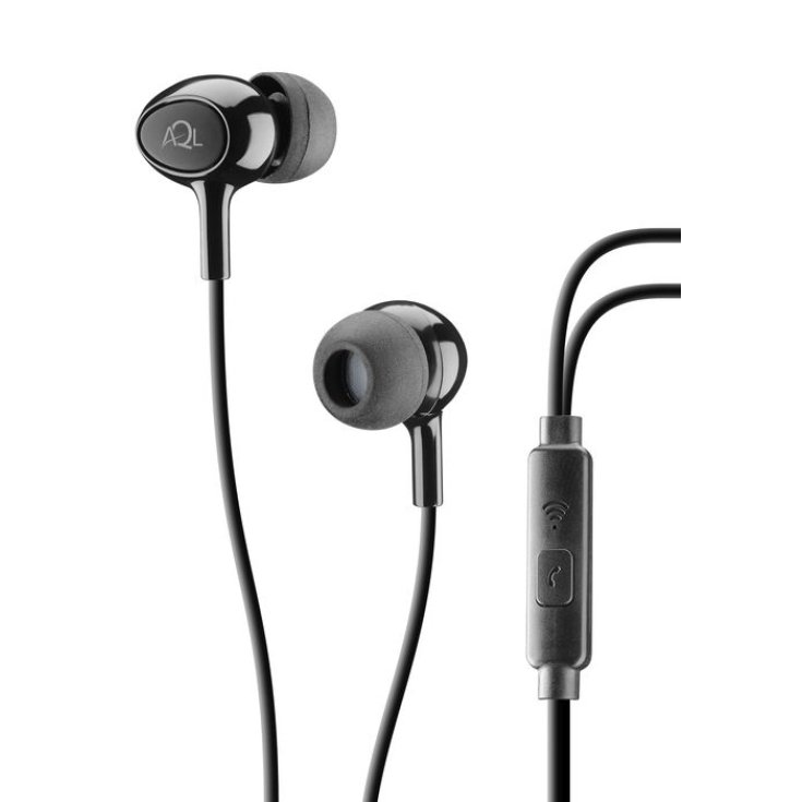 AQL Acoustic Pump Bass In-Ear Cellularline Nero 1 Paio