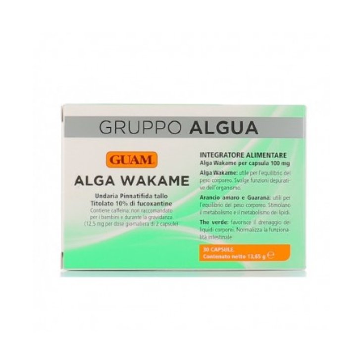 Alga Wakame Gruppo Algua Guam 30 Compresse Alga Wakame Gruppo Algua Guam 30 Compresse