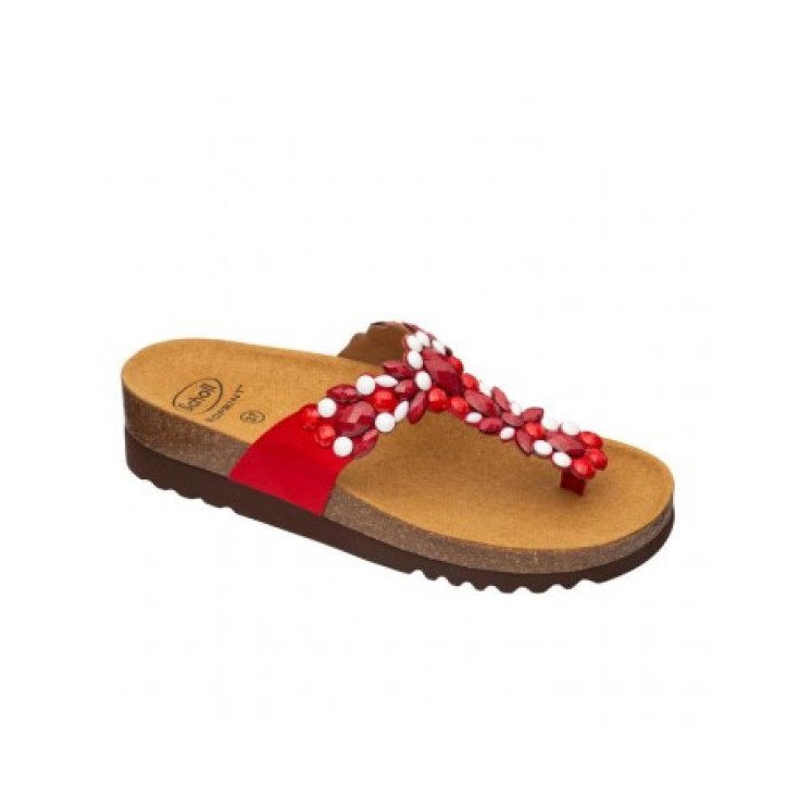 Alicia Flip-Flop MF+BEA W ROSSO/BIANCO 39 Dr.Scholl&reg;
