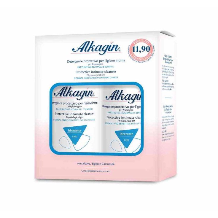Alkagin&reg; Ph 4,5 Detergente Intimo Bipack 2x400ml