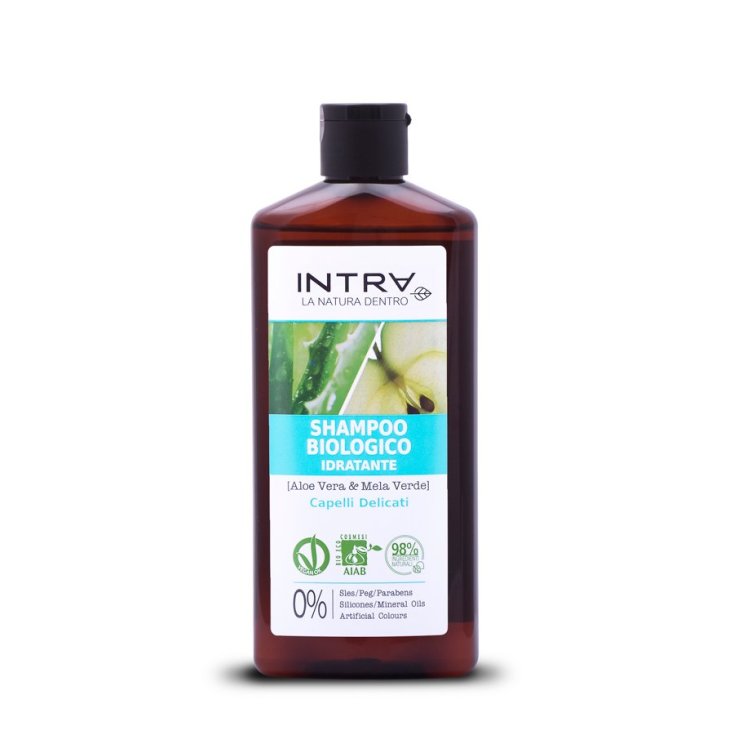 Aloe Vera & Mela Verde Shampoo Biologico Idratante Intra 250ml