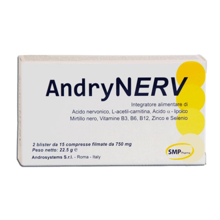 Andrynerv SMP Pharma 30 Compresse Andrynerv SMP Pharma 30 Compresse