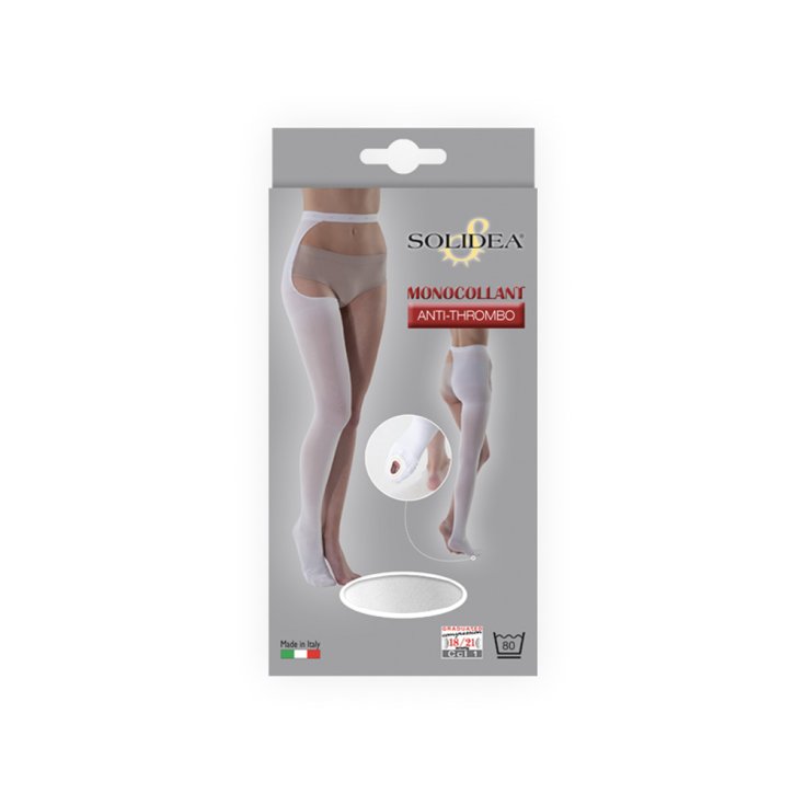 Anti-Thrombo CCL.1 Monocollant Solidea&reg; Colore Bianco Taglia ML 1 Pezzo