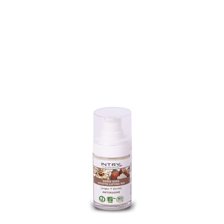 Argan & Karit&egrave; Siero Viso Effetto Lifting Biologico Antirughe Intra 30ml
