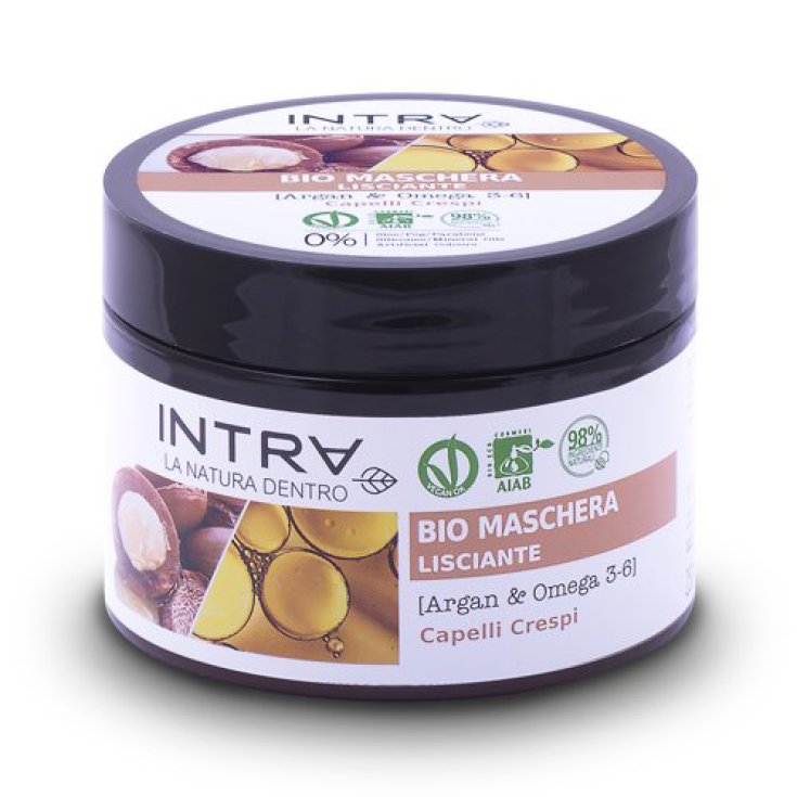 Argan & Omega 3-6 Bio Maschera Lisciante Intra 250ml Argan & Omega 3-6 Bio Maschera Lisciante Intra 250ml