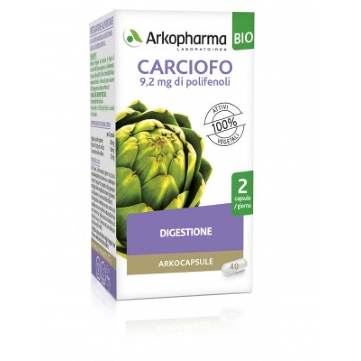 Arkocapsule&reg; Carciofo Bio Arkopharma 40 Capsule