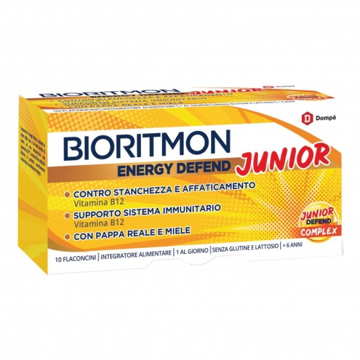 Bioritmon Energy Defend Junior Domp&eacute; 10 Flaconcini
