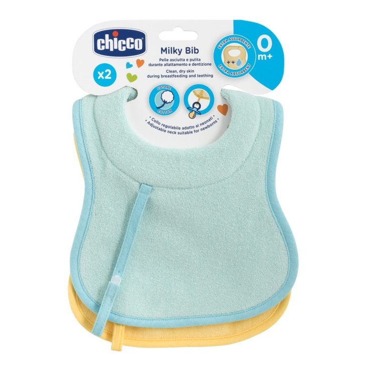 Bavaglino 0m+ Bimbo Chicco&reg; 2 Pezzi