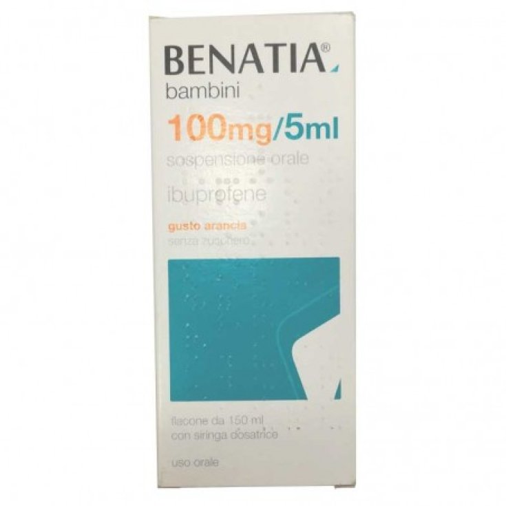 Benatia Sciroppo Bambini Arancia 150ml 100mg/5ml