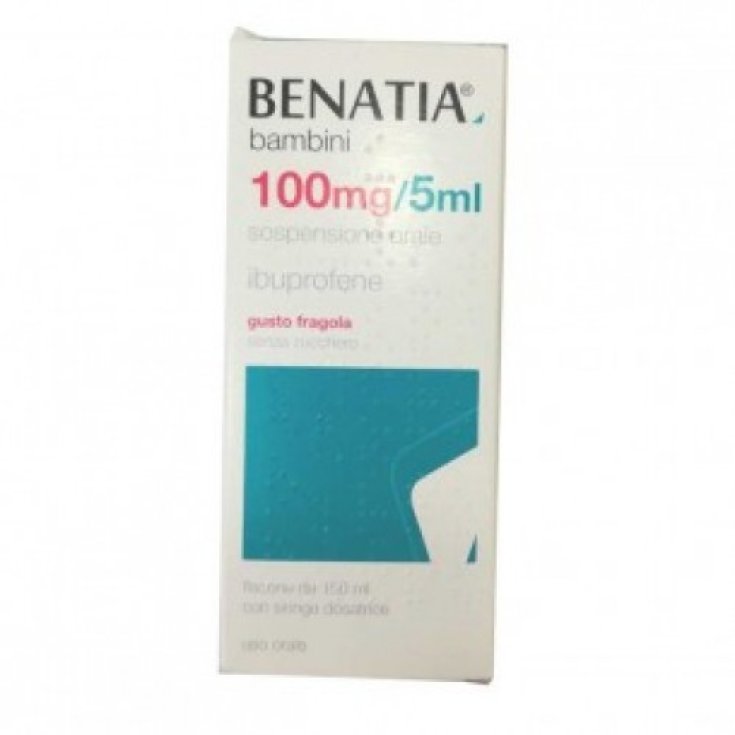 Benatia Sciroppo Per Bambini Alla Fragola Special Product's Line 150ml 100mg/5ml