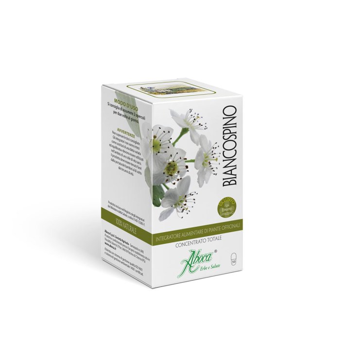 Biancospino Concentrato Totale Aboca 50 Opercoli Da 500mg